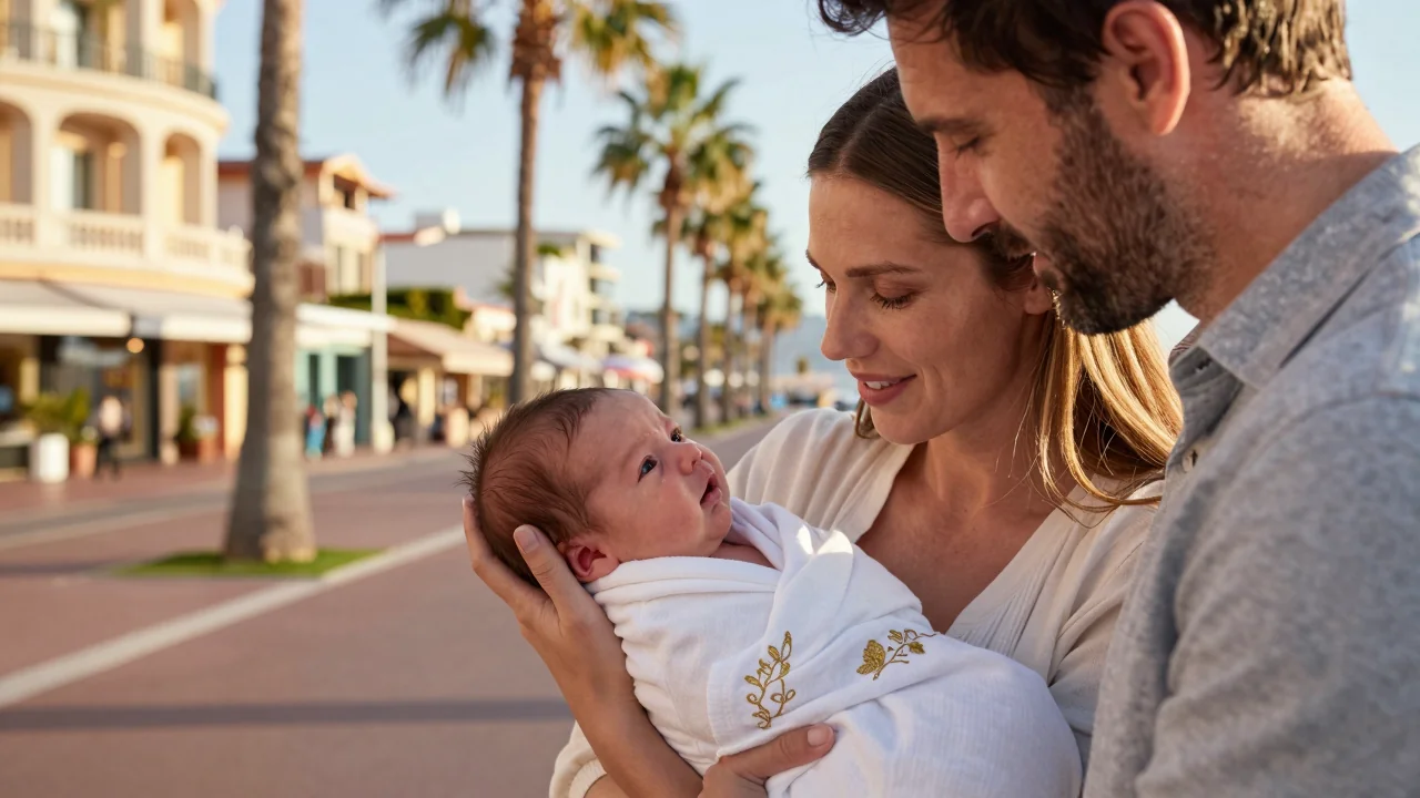 Capturer l'émotion : Photographe naissance à Cannes Croisette en 2026